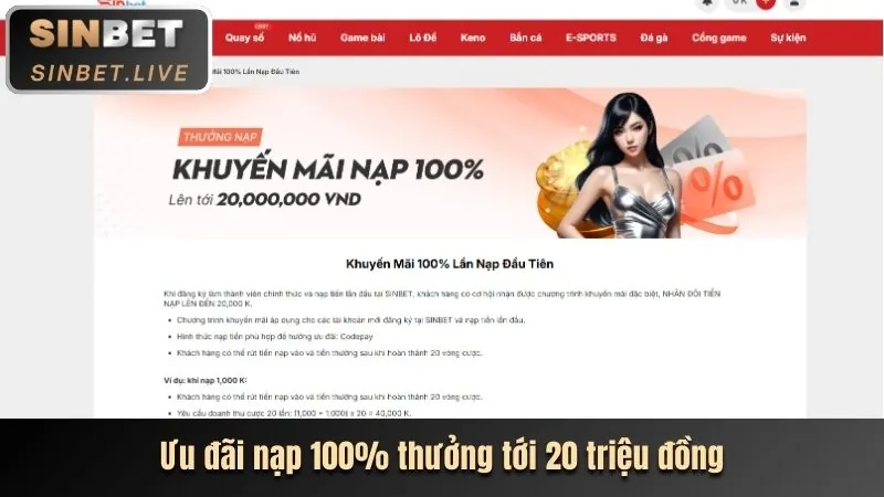 Hoàn trả thể thao casino s999 code